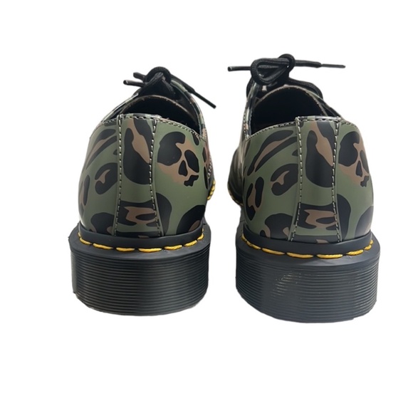 Dr. Martens 1461 Distorted Leopard Printed Lace-Up Shoes Size 7 NEW - Picture 9 of 10